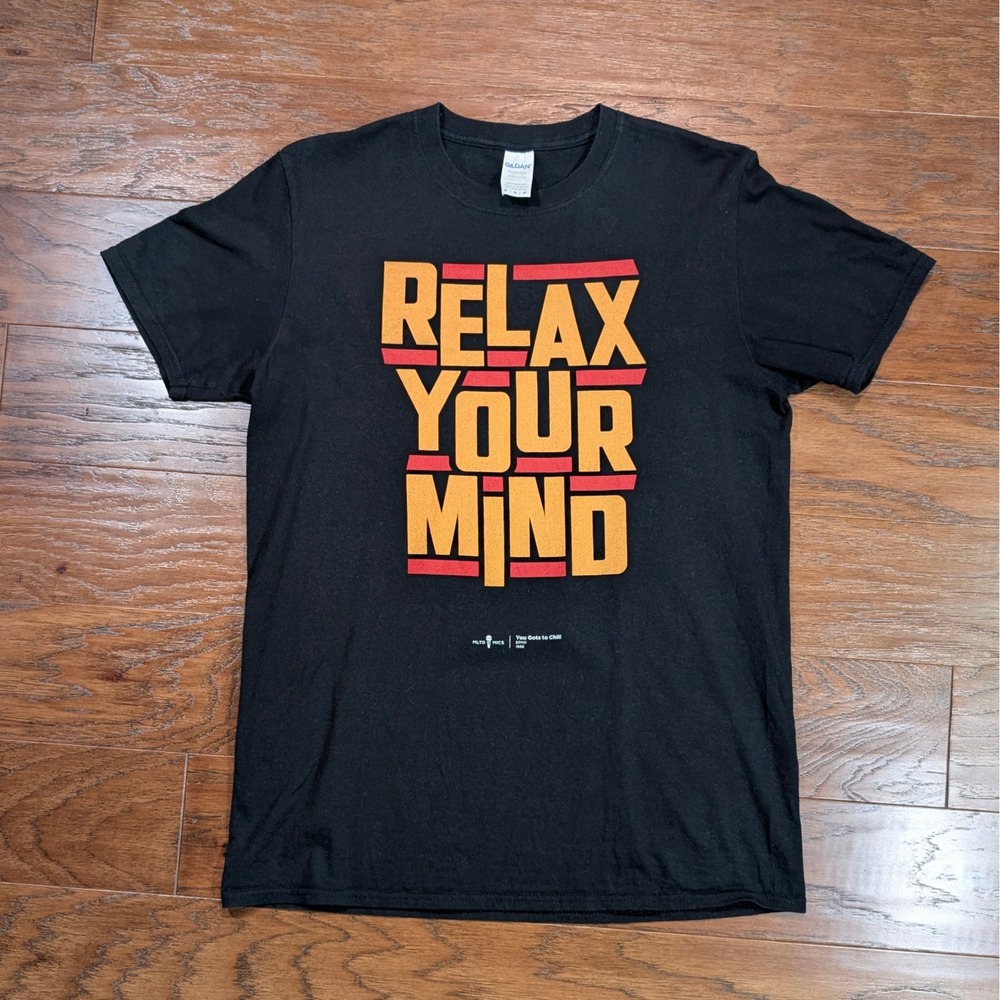 EPMD Relax Your Mind MLTD MICS Hip Hop Rap Tee Mens Medium 20x28 Black